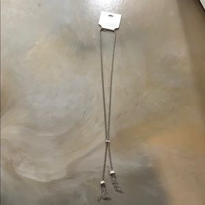 Silver Tassel Necklace